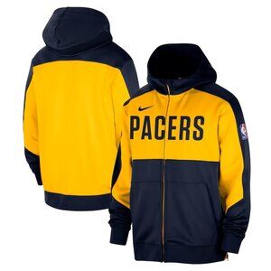 Indiana Pacers Nike Navy Authentic On-Court Performance Full-Zip Sz S NWT